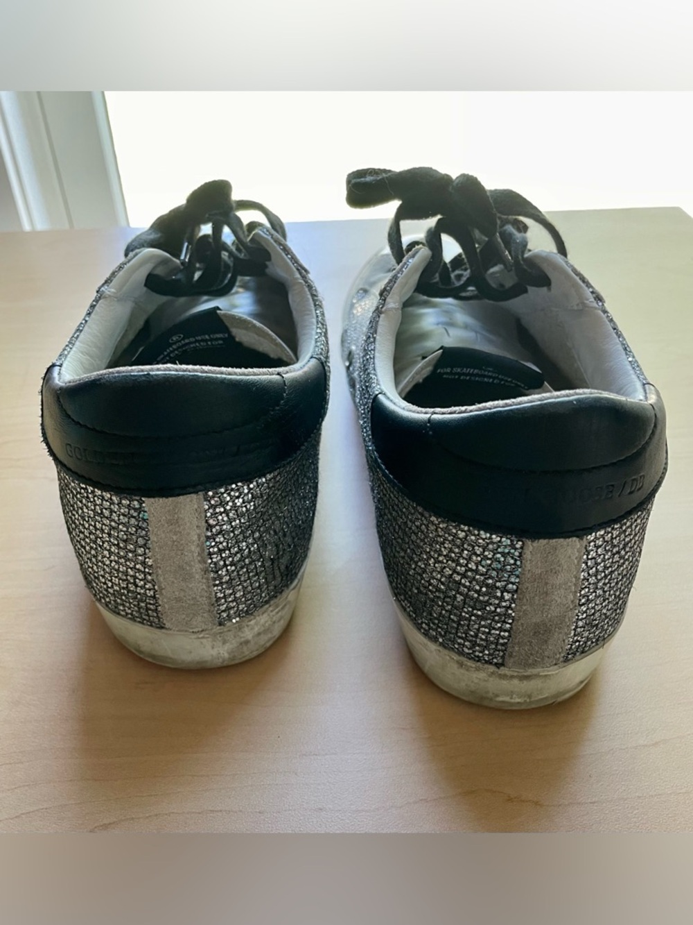 Golden Goose Superstars - Silver, black and white - Size 39 - Picture 10 of 16